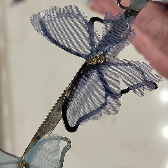 Butterfly hair tie and Headband Set - Picture 8 of 15